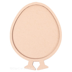 Wielkanoc jajko kurczak pisklak - Wysypywanka sensoryczna Wielkanoc