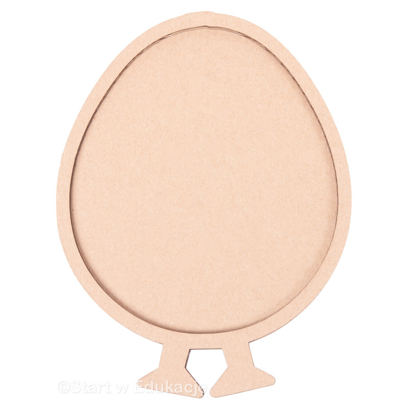 Wielkanoc jajko kurczak pisklak - Wysypywanka sensoryczna Wielkanoc