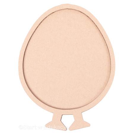 Wielkanoc jajko kurczak pisklak - Wysypywanka sensoryczna Wielkanoc