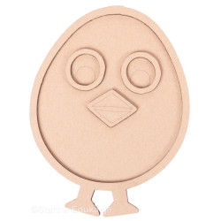 Wielkanoc jajko kurczak pisklak - Wysypywanka sensoryczna Wielkanoc