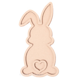 Wielkanoc króliczek królik zajączek zając - Wysypywanka sensoryczna Wielkanoc