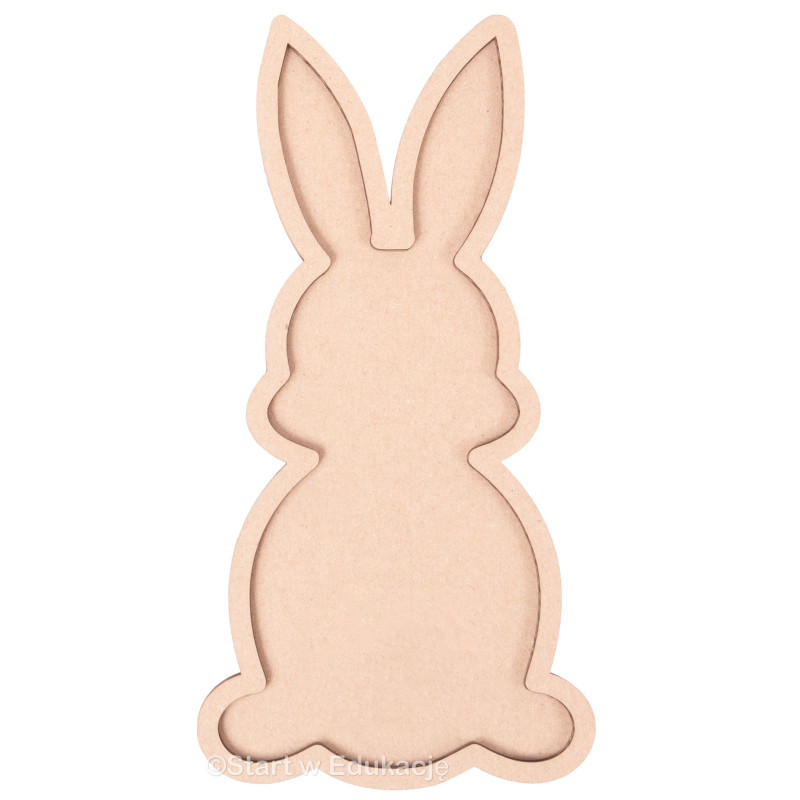 Wielkanoc króliczek królik zajączek zając - Wysypywanka sensoryczna Wielkanoc