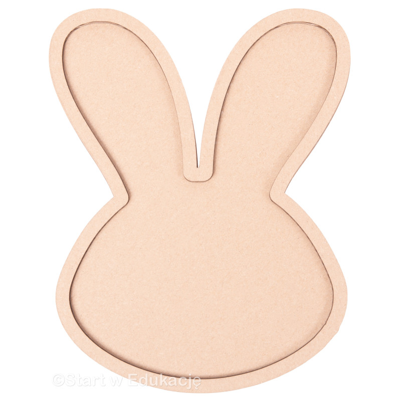 Wielkanoc króliczek królik zajączek zając uszy - Wysypywanka sensoryczna Wielkanoc