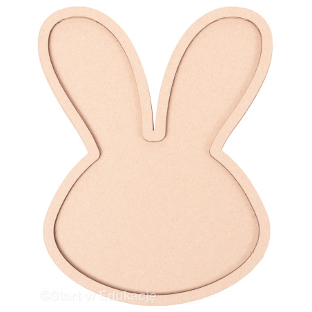 Wielkanoc króliczek królik zajączek zając uszy - Wysypywanka sensoryczna Wielkanoc