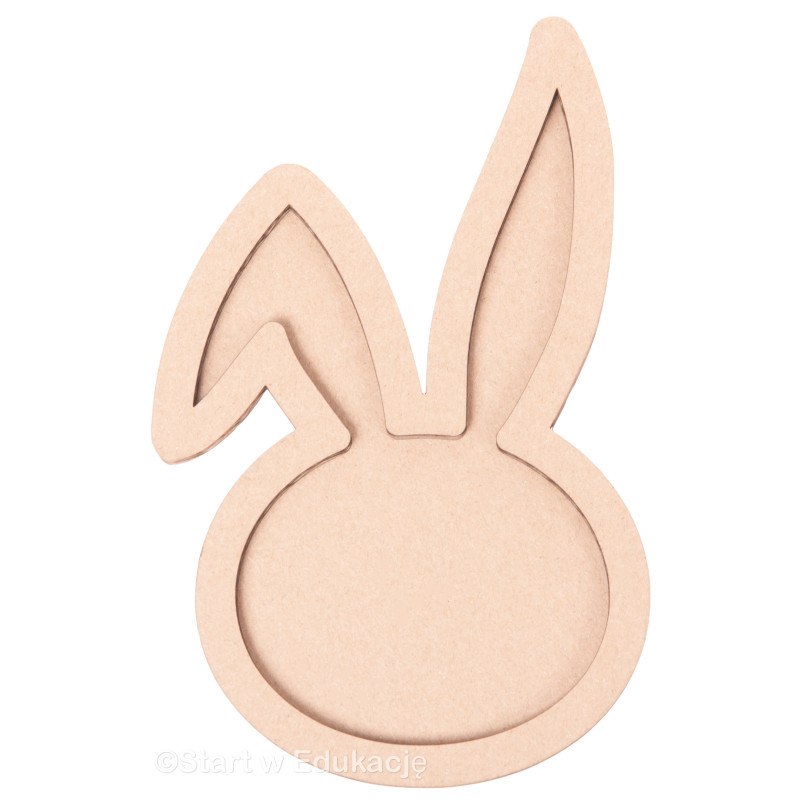 Wielkanoc króliczek królik zajączek zając uszy - Wysypywanka sensoryczna Wielkanoc