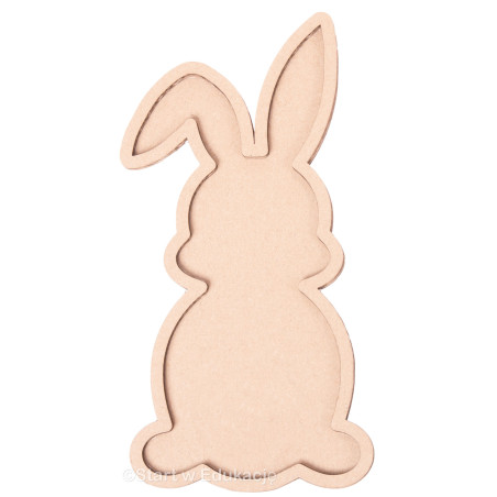 Wielkanoc DUŻY króliczek królik zajączek zając - Wysypywanka sensoryczna Wielkanoc