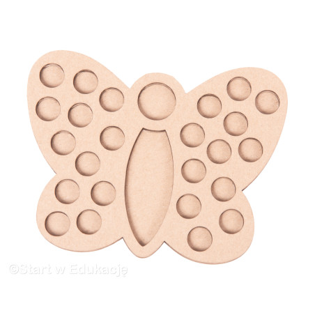 Motyl mały Motylek - Terapia ręki - Wysypywanka sensoryczna