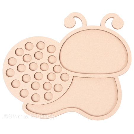 Ślimak - Terapia ręki - Wysypywanka sensoryczna