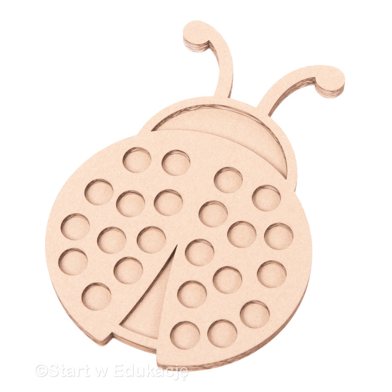 Biedronka - Terapia ręki - Wysypywanka sensoryczna