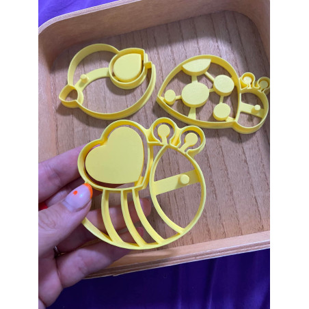 Foremki łąka - 3 szt