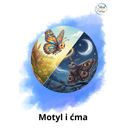 Motyl i Ćma - bajka pomagajkaa