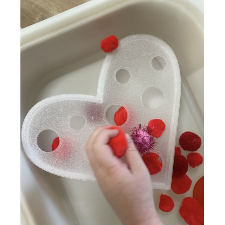 Serduszko z otworami