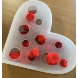 Serduszko z otworami