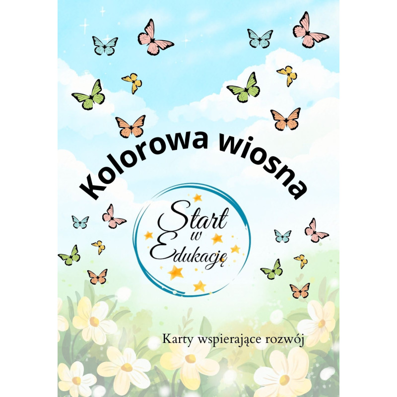 Kolorowa wiosna - karty wspierające rozwój